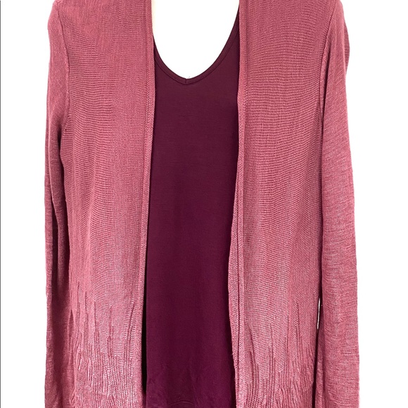 Burgandy Choker Style Tee by Hippy Rose Sz M - Picture 3 of 3